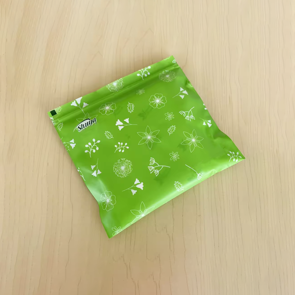 Custom Green Mylar Bags-2